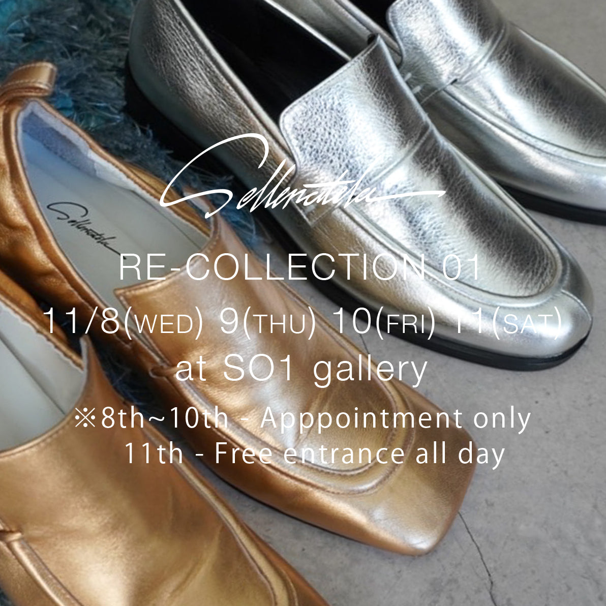 RE-COLLECTION 01【展示受注会開催】